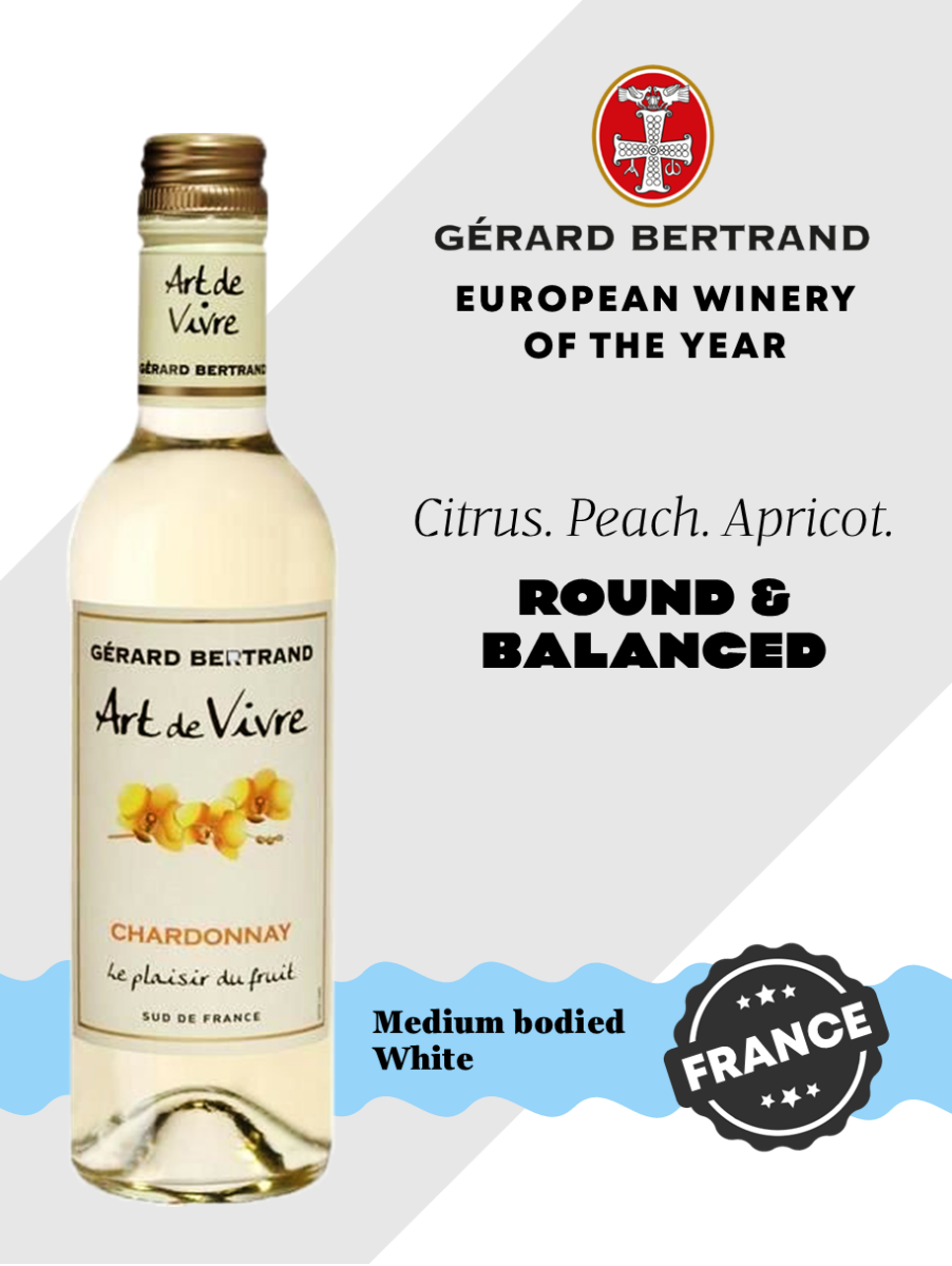 Gerard Bertrand Art de Vivre – Chardonnay (375ml)