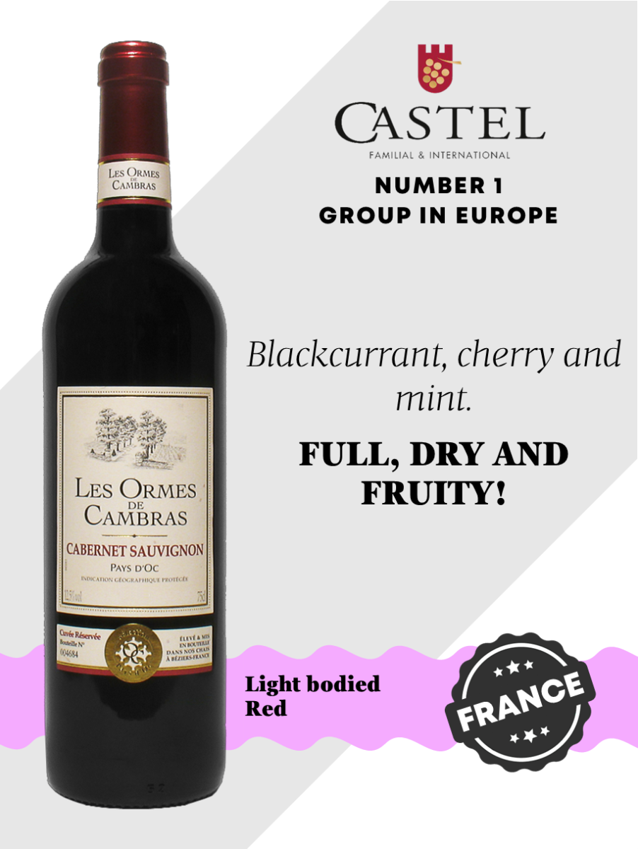 Les Ormes De Cambras Cabernet Sauvignon