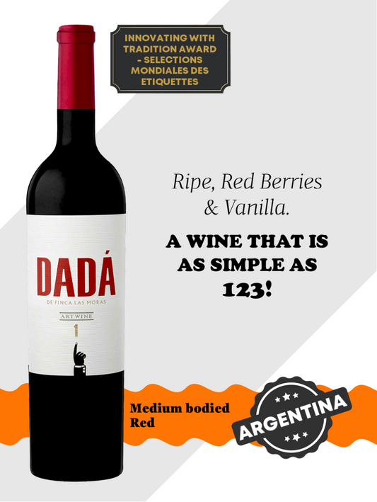 Dadá 1 马尔贝克红葡萄酒