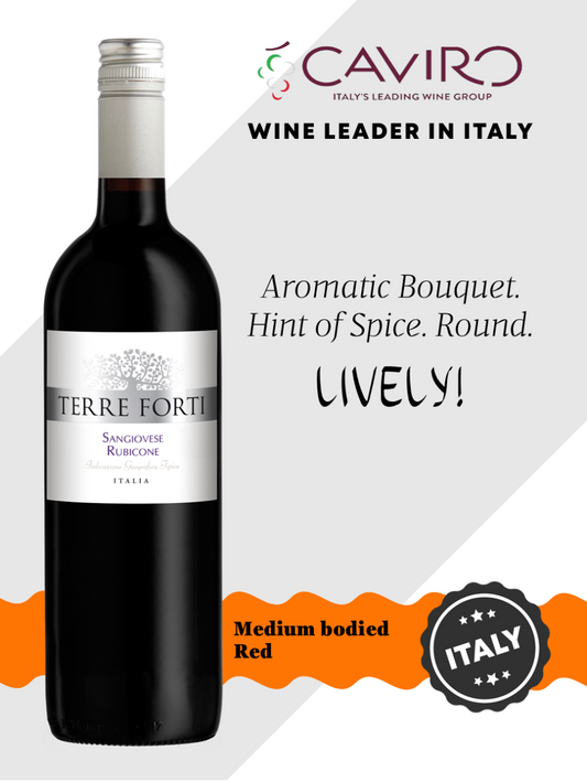 Terre Forti Rubicone 桑娇维塞红葡萄酒