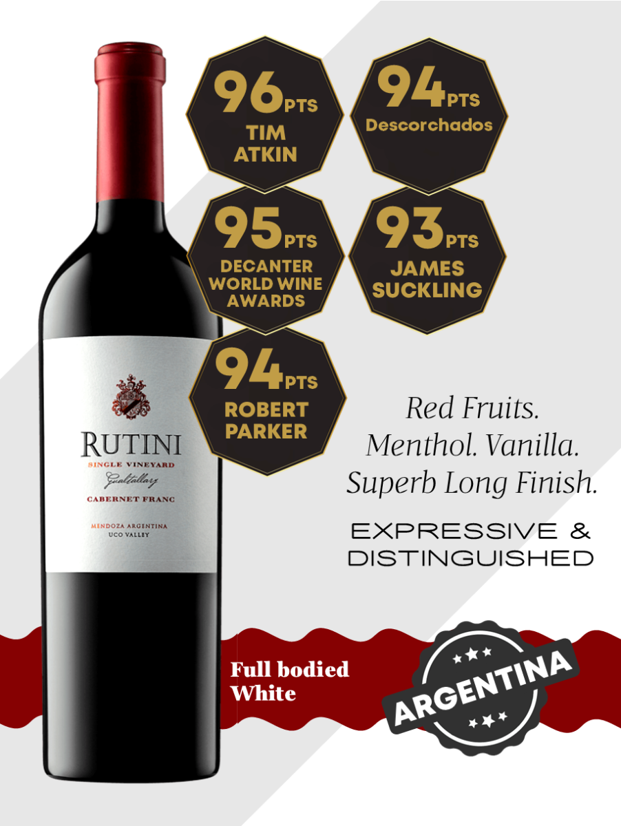 Rutini Single Vineyard Cabernet Franc