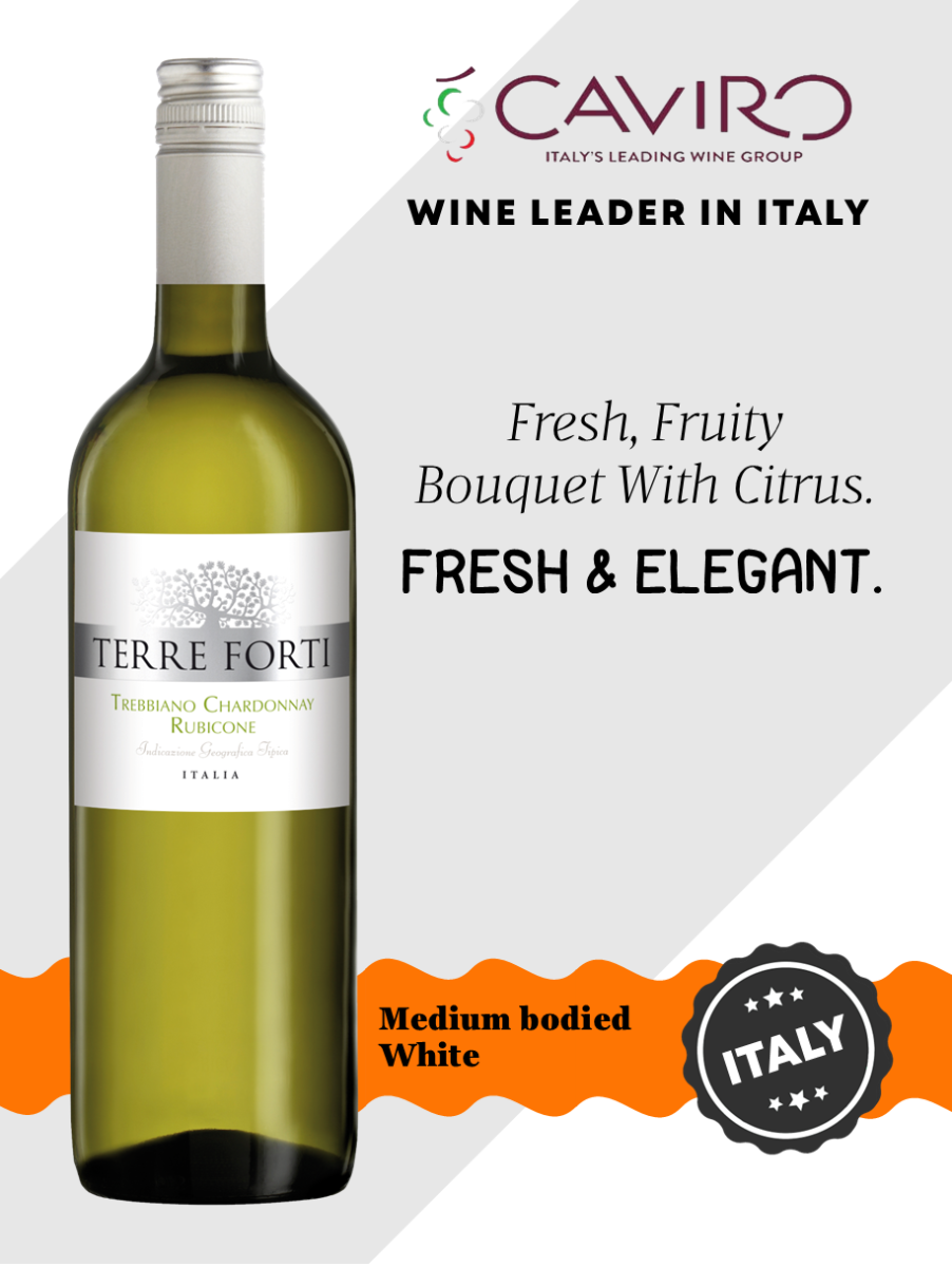 Terre Forti Trebbiano-Chardonnay Rubicone