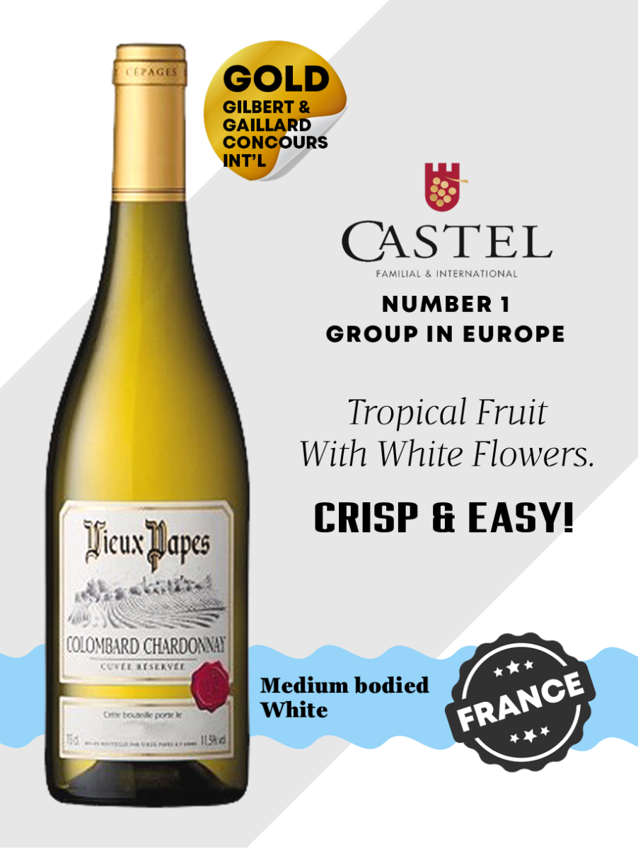 Vieux Papes Colombard-Chardonnay