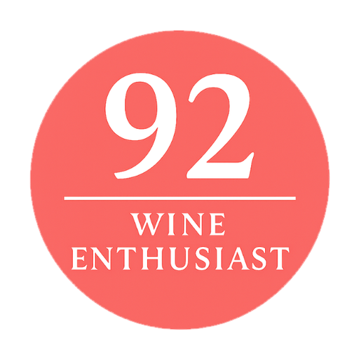 92PTS WINE ENTHUSIAST