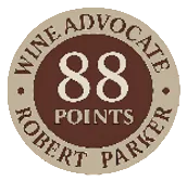 Wine Advocate 88 Points Robert Parker