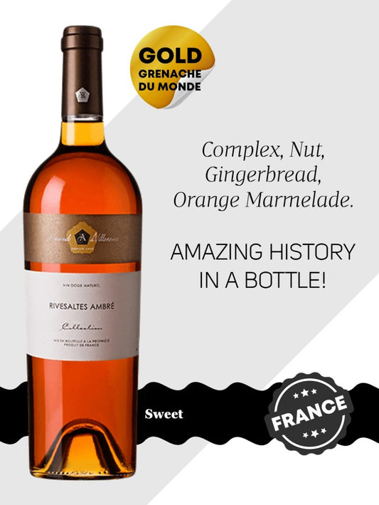 Arnaud de Villeneuve Rivesaltes Ambré 1988 琥珀甜酒