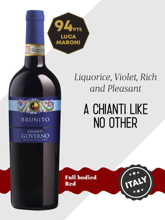 Brunito Chianti Governo 基安蒂红葡萄酒