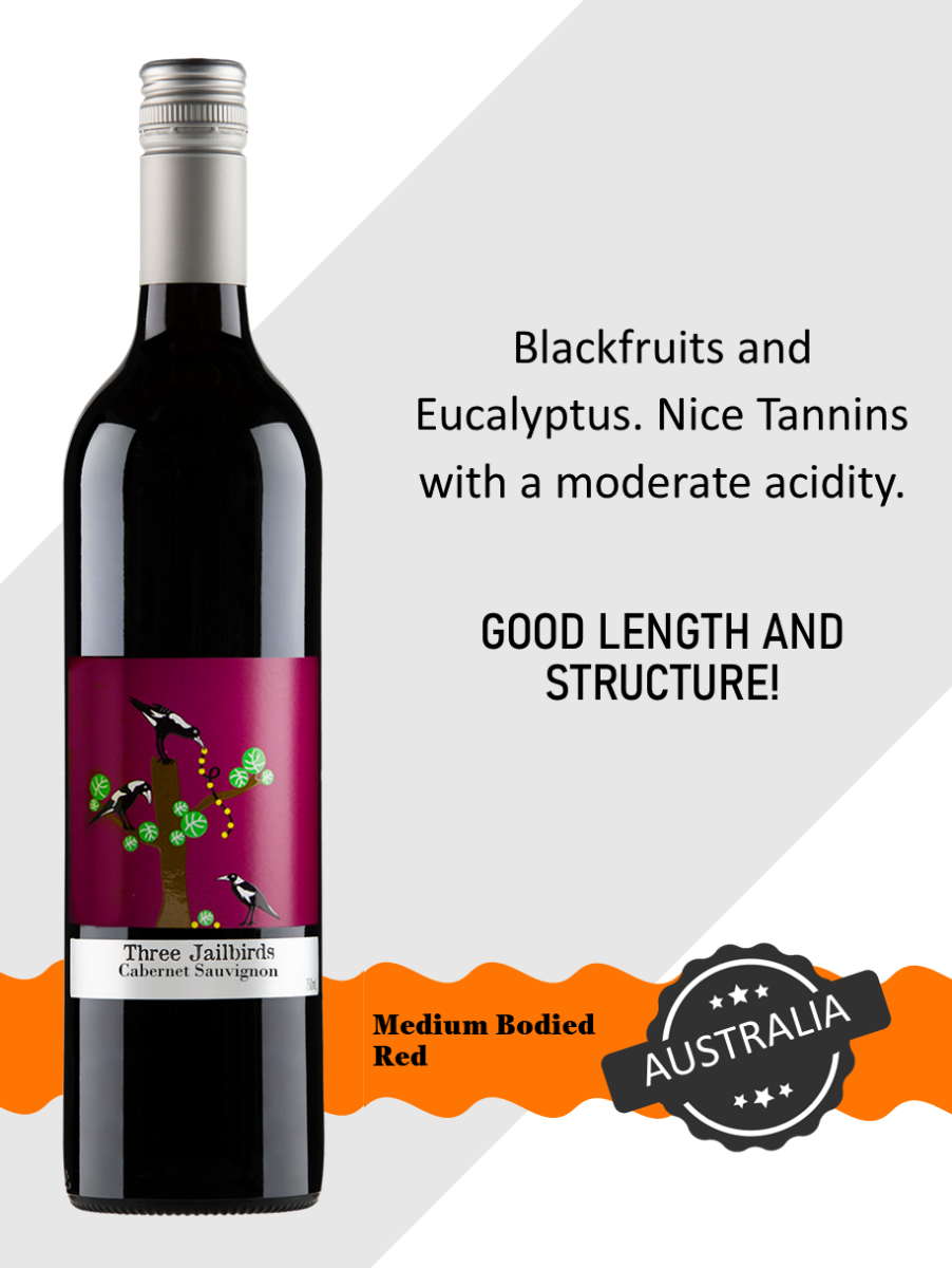 Three Jailbirds Cabernet Sauvignon