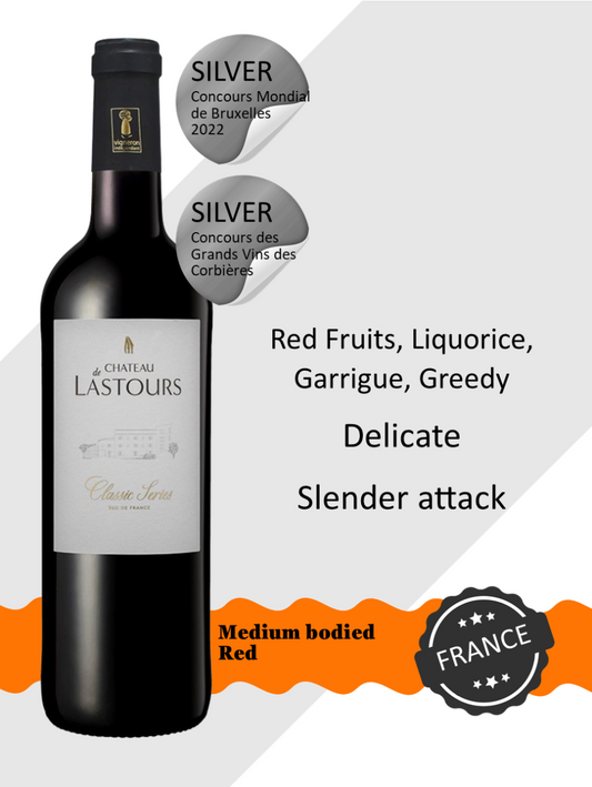 Château de Lastours Classic 经典红葡萄酒