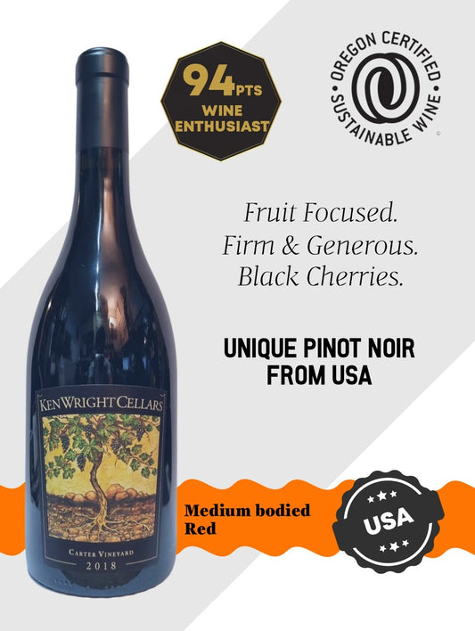 Ken Wright Cellars Carter 黑皮诺红葡萄酒