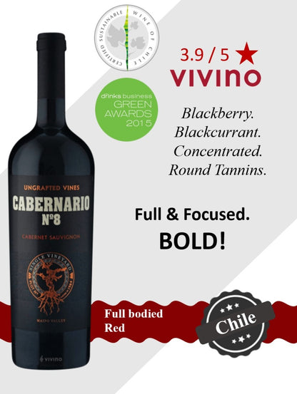 1 Btl Bun - Cabernario no8 Cabernet Sauvignon