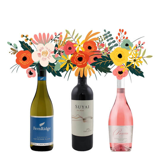“Wine + Flowers” … A Match Made in Heaven?