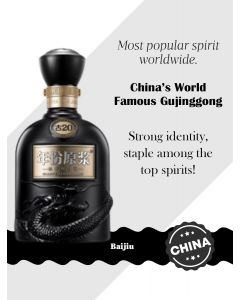 Gujinggong Baijiu Ancient 20 古井贡酒· 20 年份原浆古